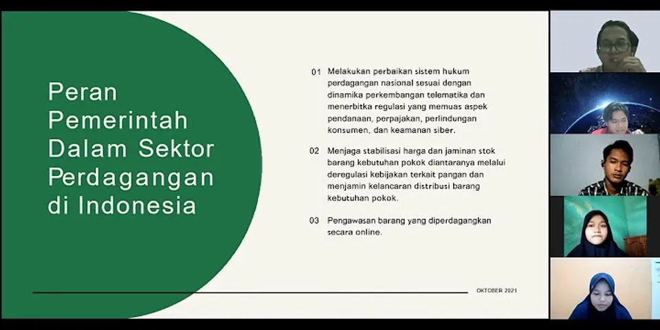 Peran pemerintah dalam mengatur distribusi kebutuhan pokok masyarakat disebut